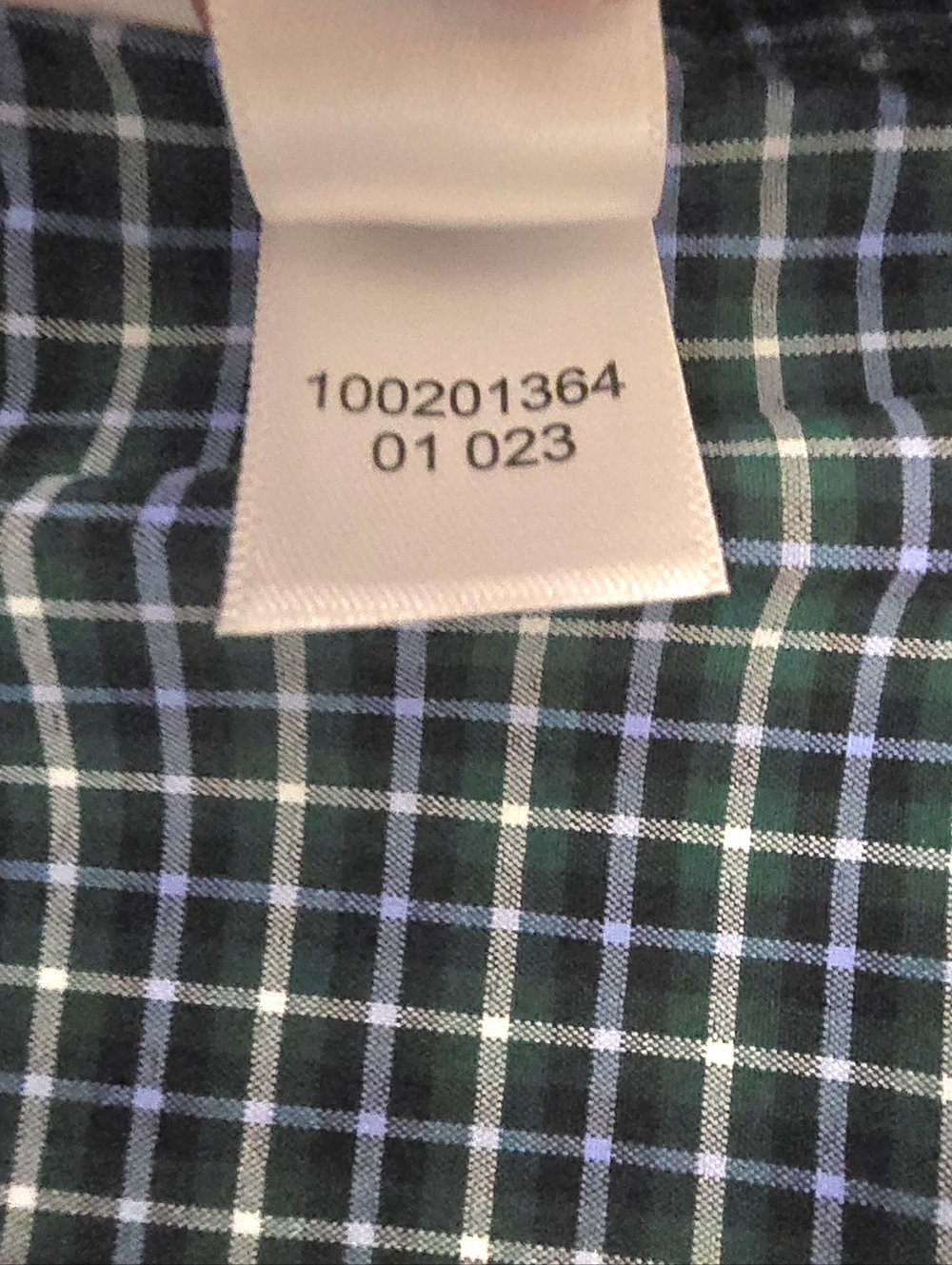 Brooks Brothers Shirt Mens Size XL Blue Green Plaid Nylon Stretch Button Up NWT. - Picture 16 of 16